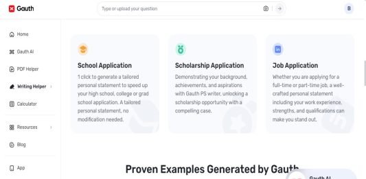 How to Use Gauth to Highlight Your Strengths in a Personal Statement for University Admission